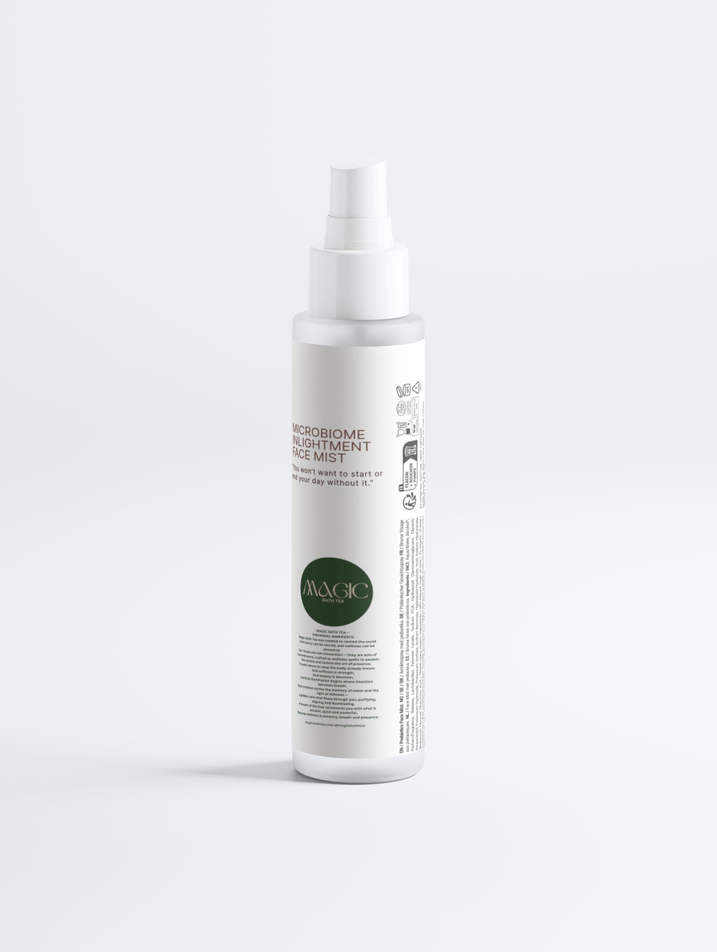 Bruma facial Microbioma — Hidratação prebiótica com raízes no Brasil