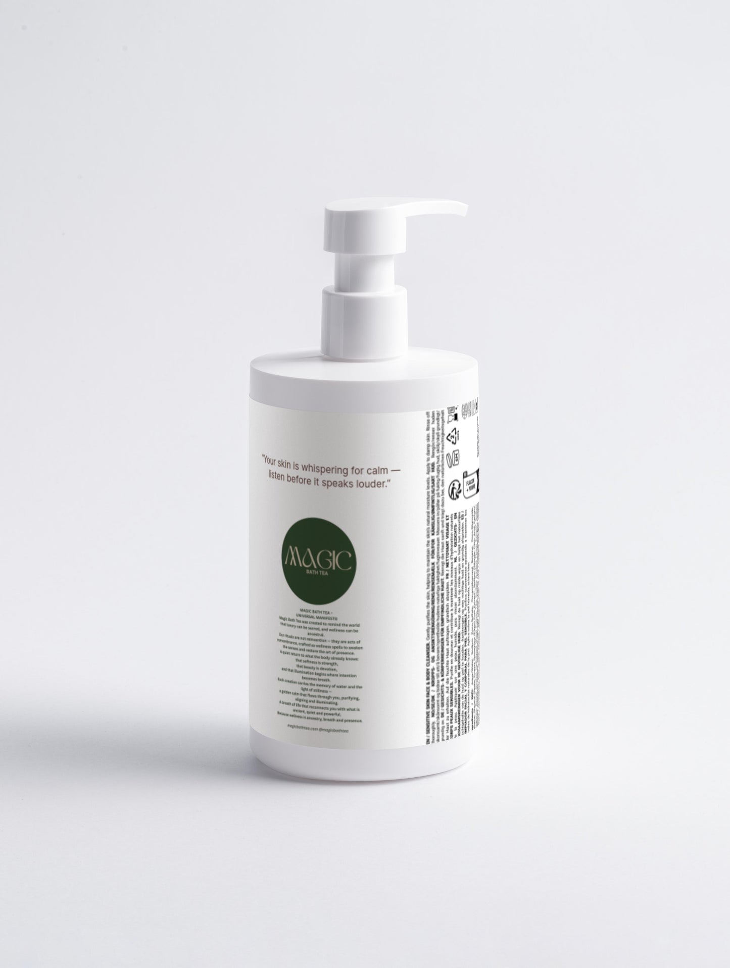 Le nettoyant pour peaux sensibles – Visage et corps | Soins britanniques inspirés de la sagesse ancestrale brésilienne