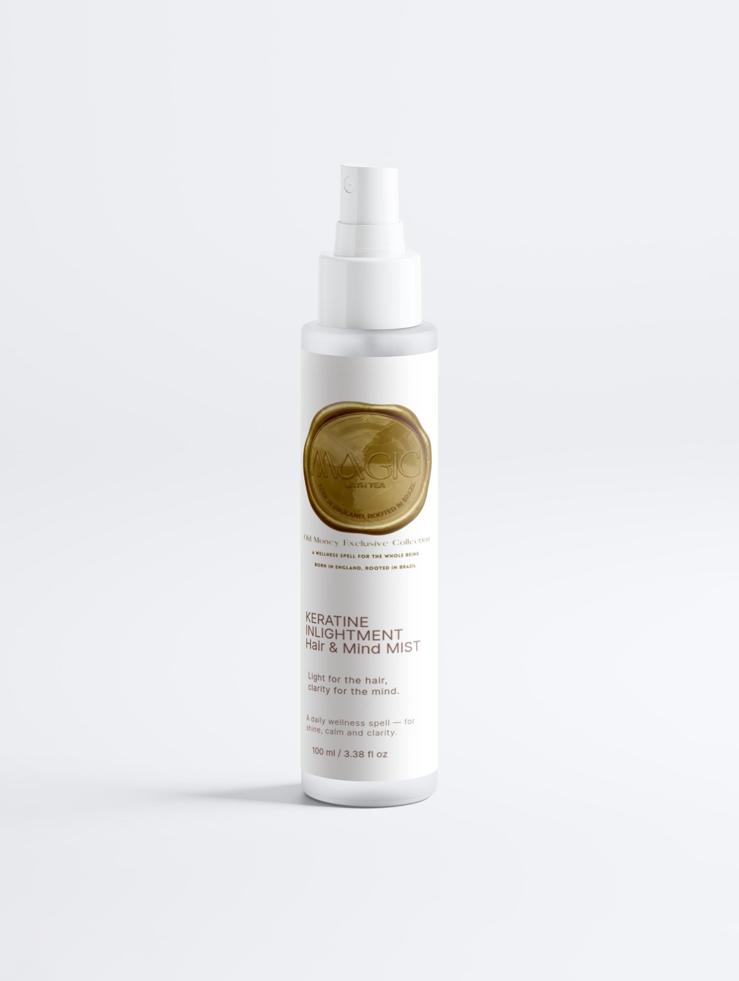 Brume capillaire et mentale à la kératine — Brillance et clarté ancestrales brésiliennes