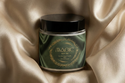 Moss (Forest Scent) Soy Wax Vegan Candle