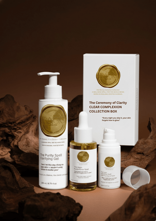 The Ceremony of Clarity — Brazilian & British Ritual for a Clear Complexion